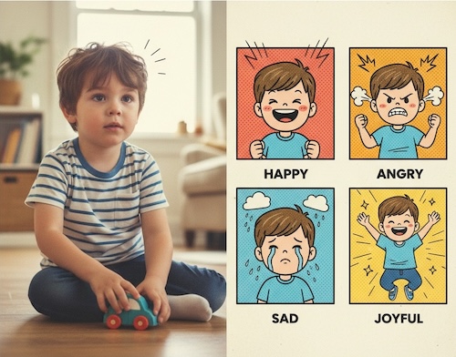 Comic-style expressions